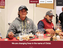 Tablet Screenshot of fortcollinsrescuemission.org